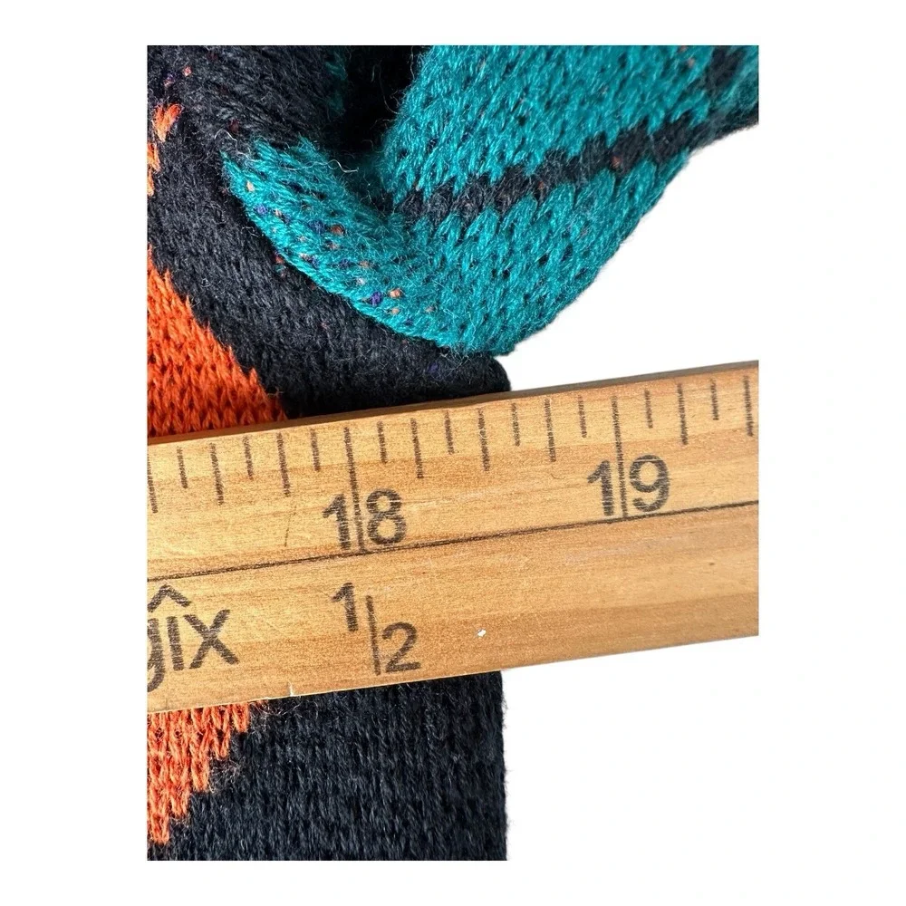 Teddy‎ Fresh Men V-Neck Argyle Sweater Size Multicolor Knit XS